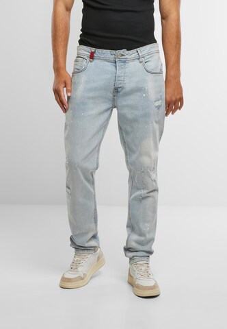 2Y Premium Slimfit Jeans 'Carlos' in Blau: Vorderseite