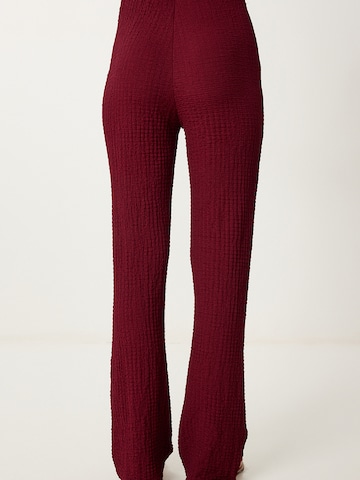 Pantalons de tailleur Happiness İstanbul en rouge