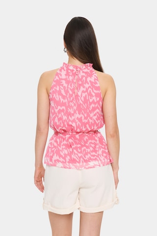 SAINT TROPEZ - Top 'Elfa' en rosa