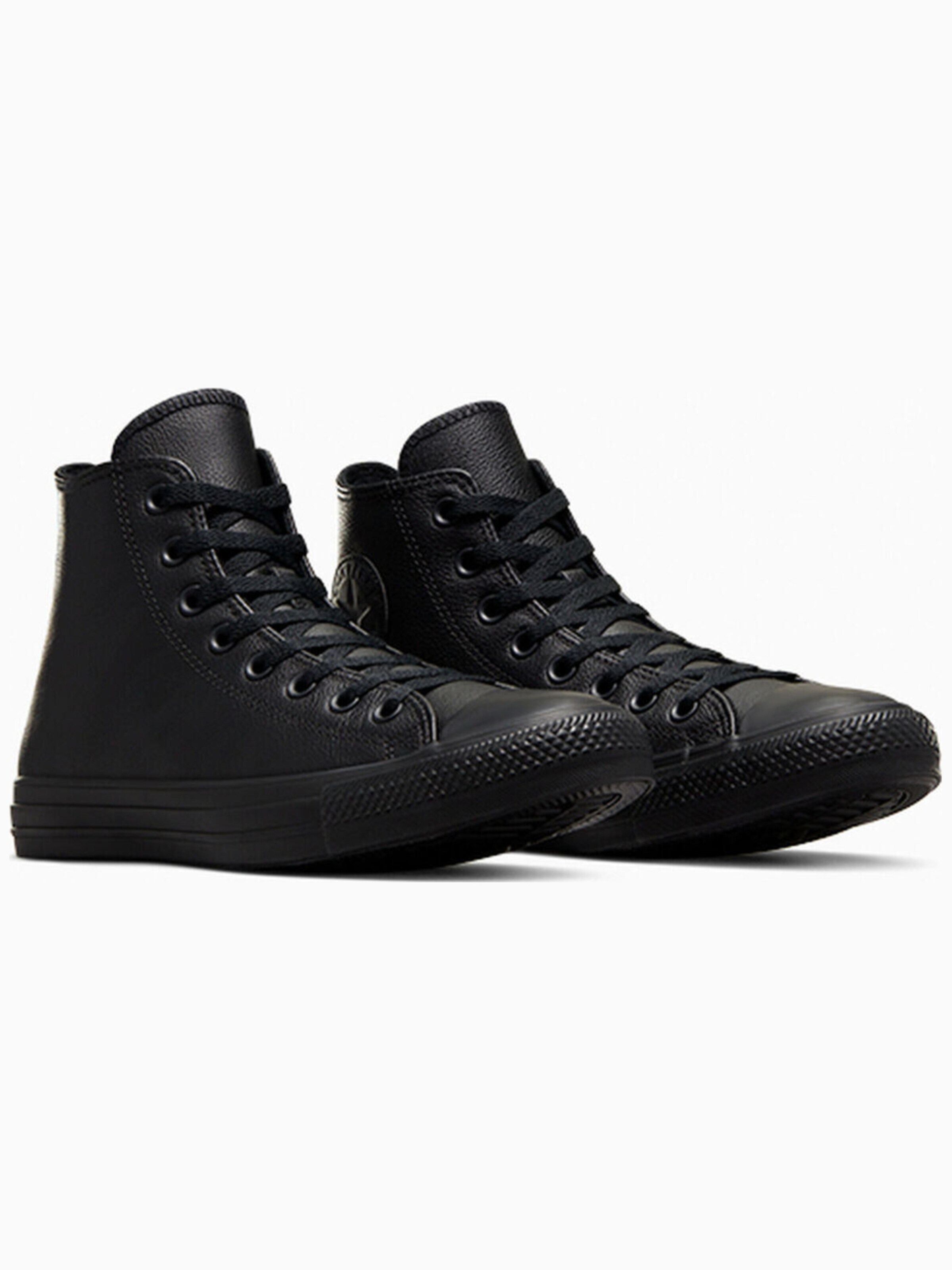 CONVERSE Sneaker high 'Converse Chuck Taylor HI Leather'‌‌‌ in Schwarz