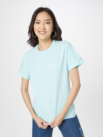 Tommy Jeans Shirt in Blue: front