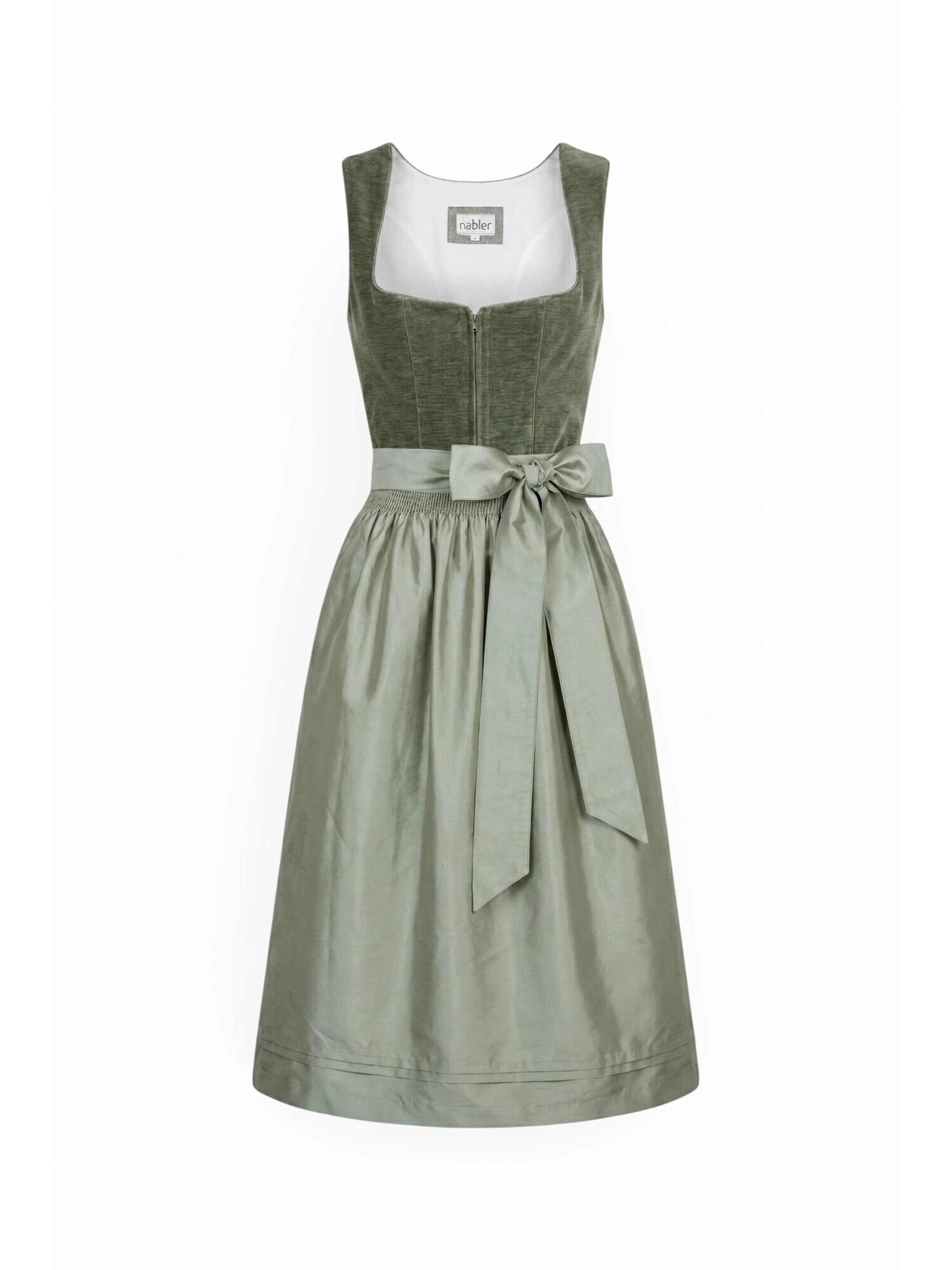 Trachtenhof Nübler Dirndl 'Dirndl midi Kira' in 34 in Green, Item view
