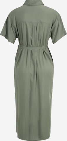 Vero Moda Maternity Shirt Dress 'BUMPY' in Green