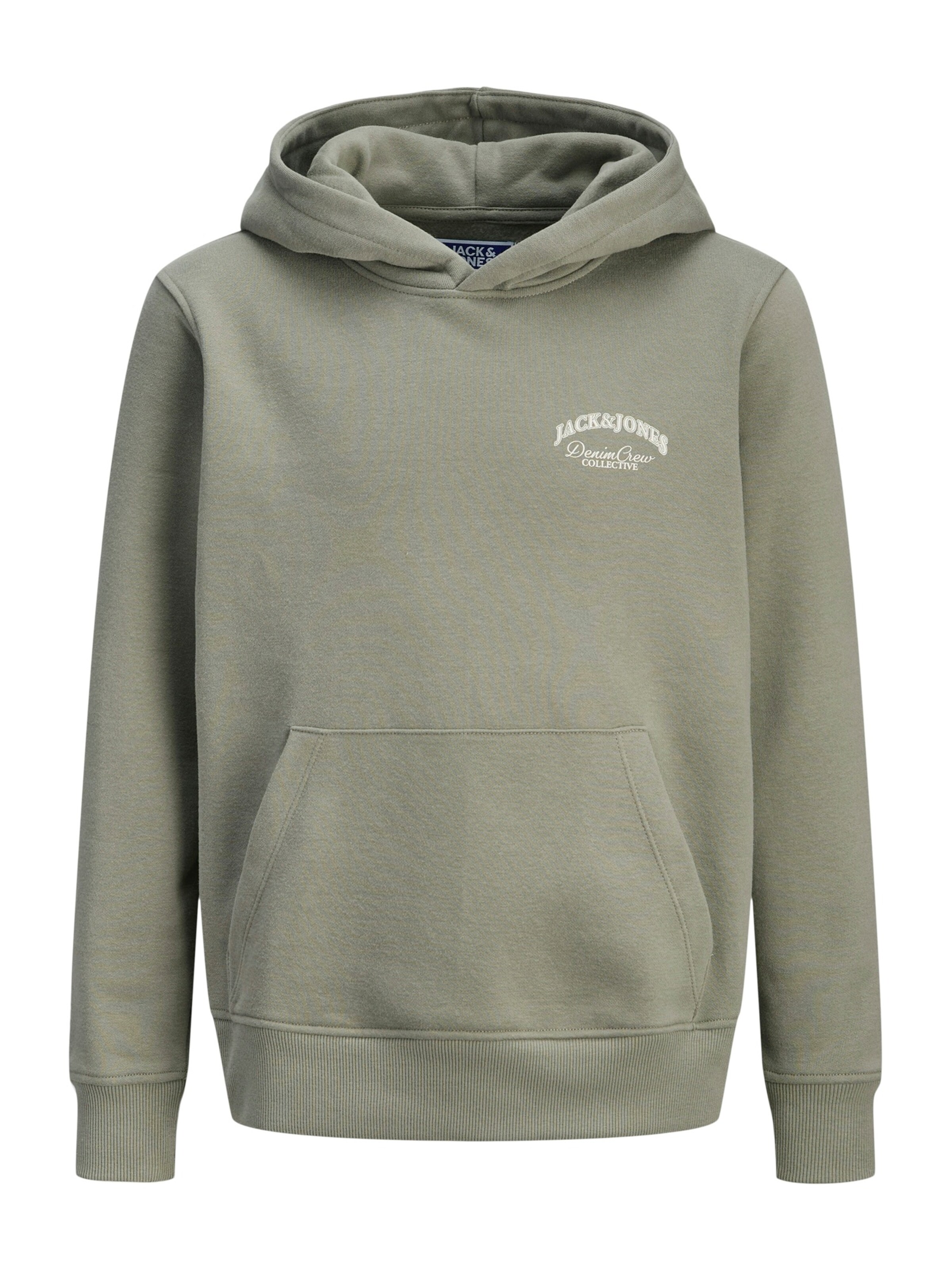 Bluză de molton 'JJEBRANDES' de la Jack & Jones Junior pe gri: față