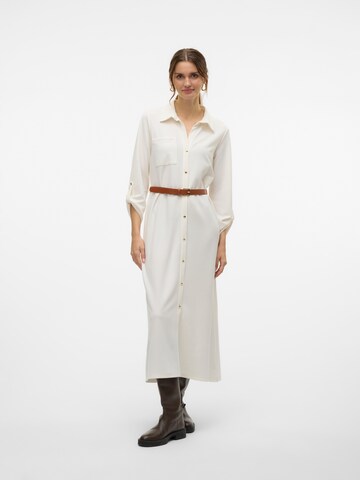 VERO MODA Dolga srajca 'VMBecca' | bela barva