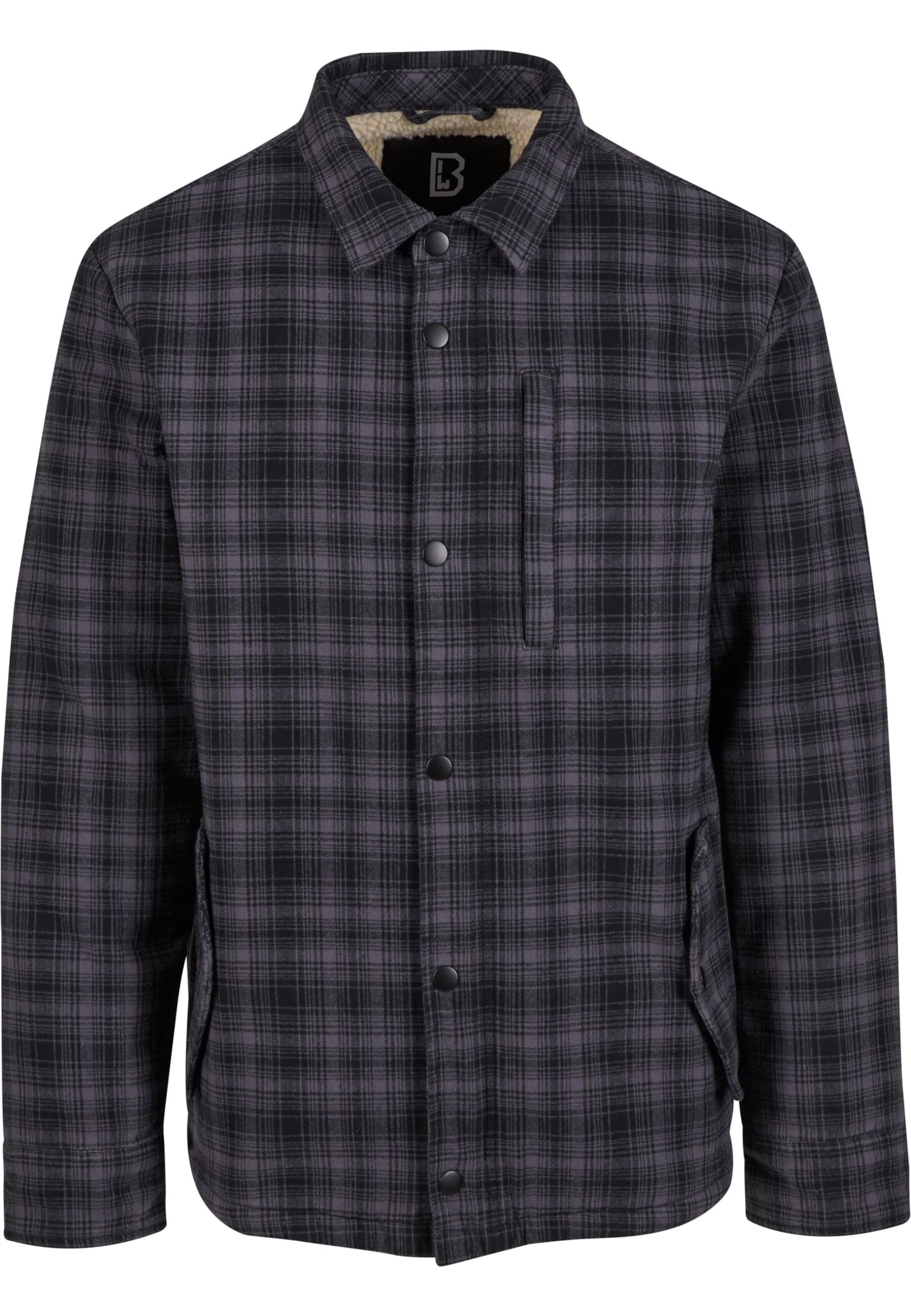 Regular fit Giacca di mezza stagione di Brandit in grigio: frontale