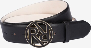 Ceinture 'Signature' Roeckl en noir : devant