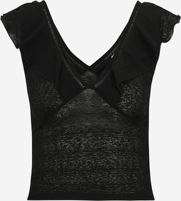 Guido Maria Kretschmer Women - Top 'Nana' en negro: frente