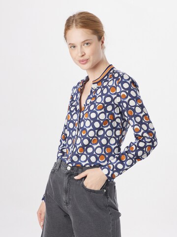 Emily Van Den Bergh Blouse in Blauw: voorkant