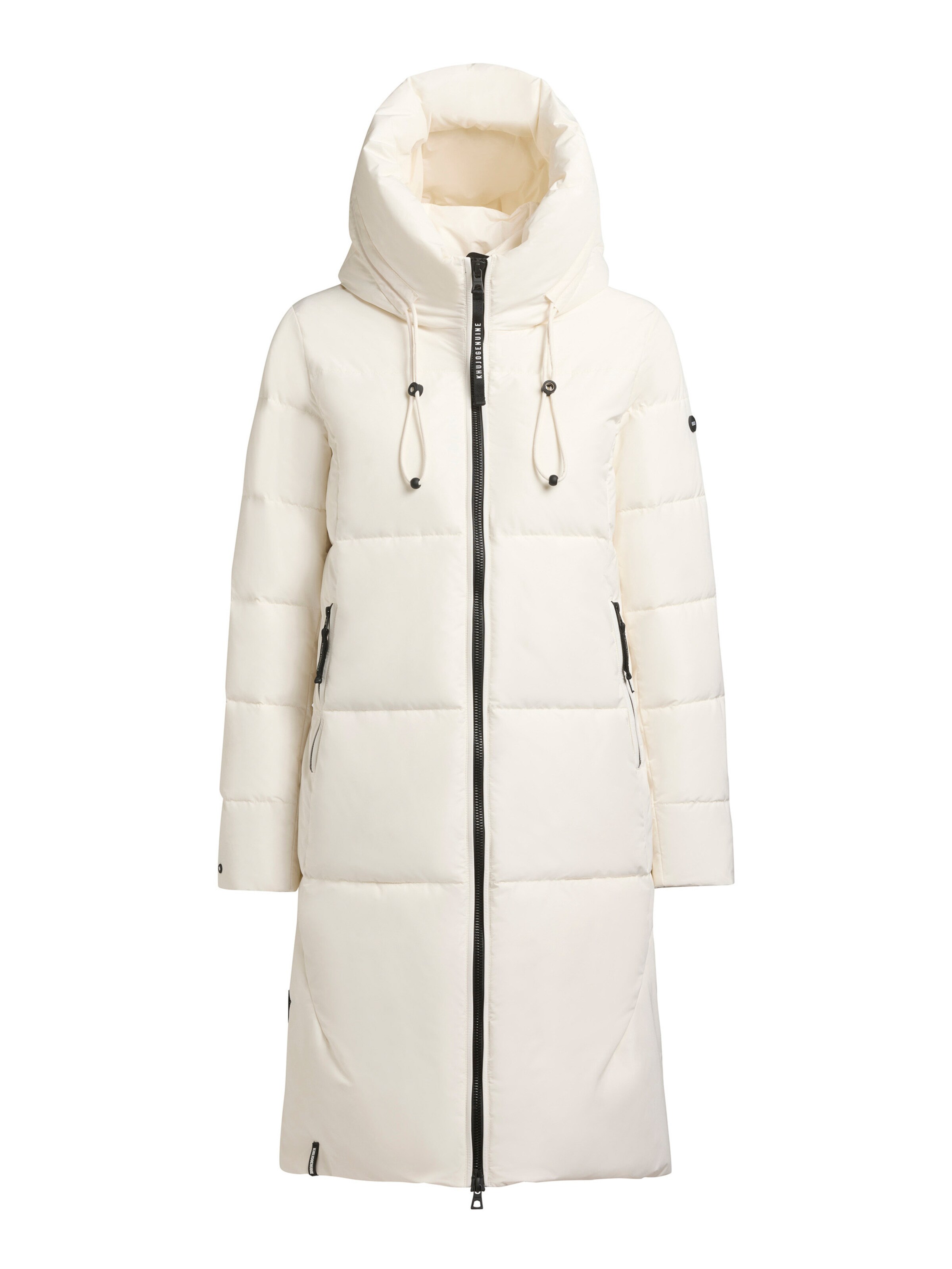 khujo Winter Coat 'Jasmine' in White: front