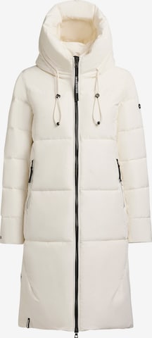 Cappotto invernale 'Jasmine' di khujo in bianco: frontale