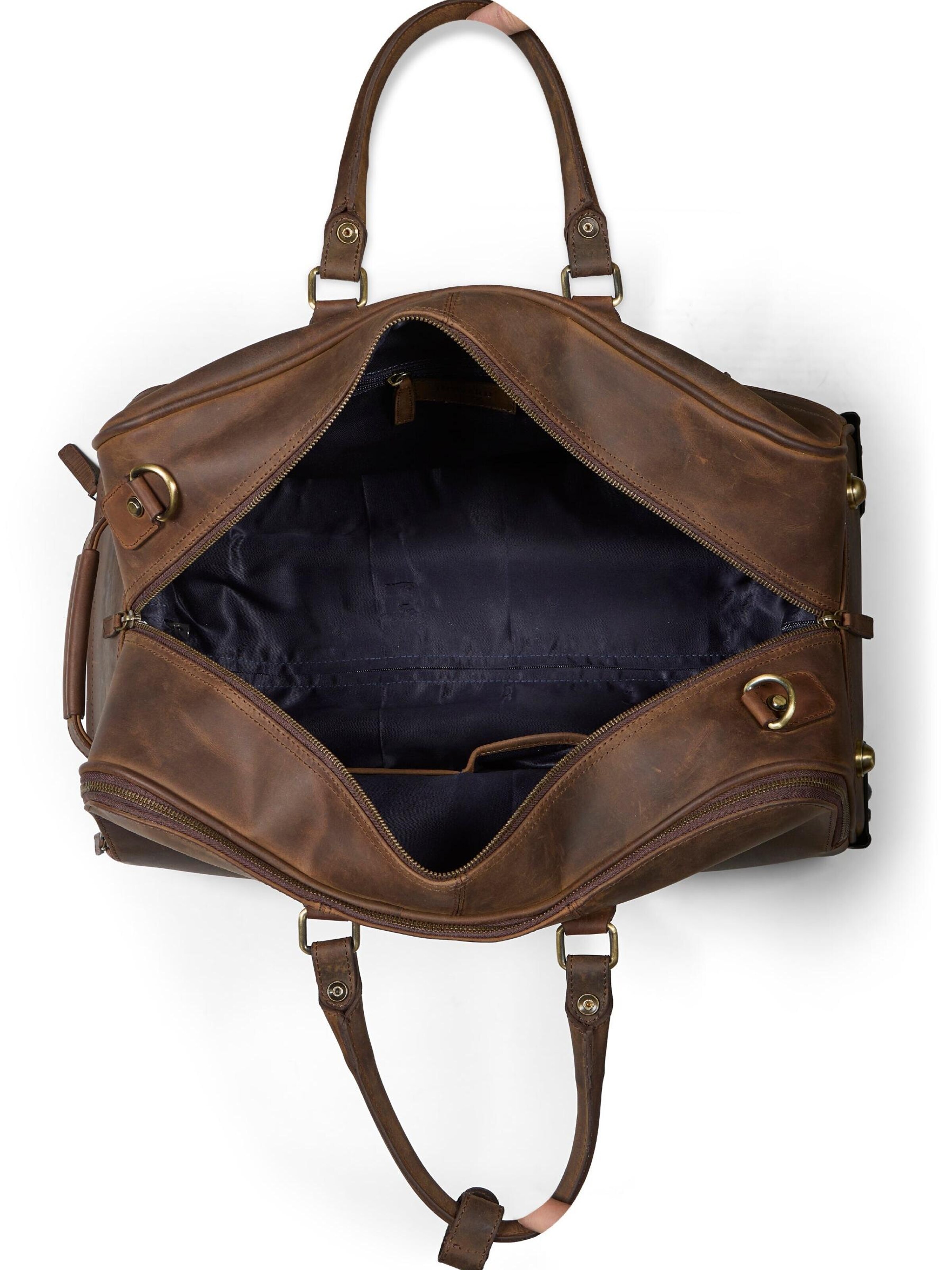 Valisette 'Duffel Trolley Bag Scott' Howard London en marron