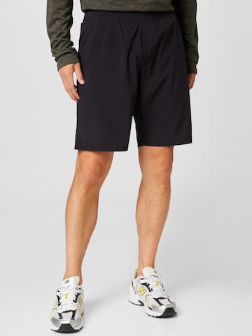 Regular Pantalon de sport SKECHERS en noir : devant