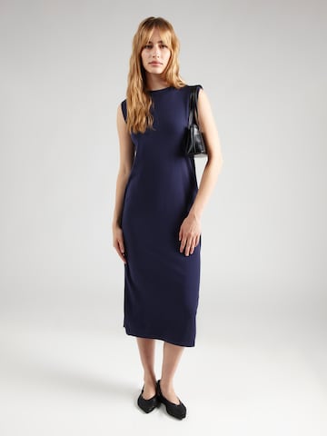 Max Mara Leisure Трикотажное платье 'AULLA' в Синий: спереди