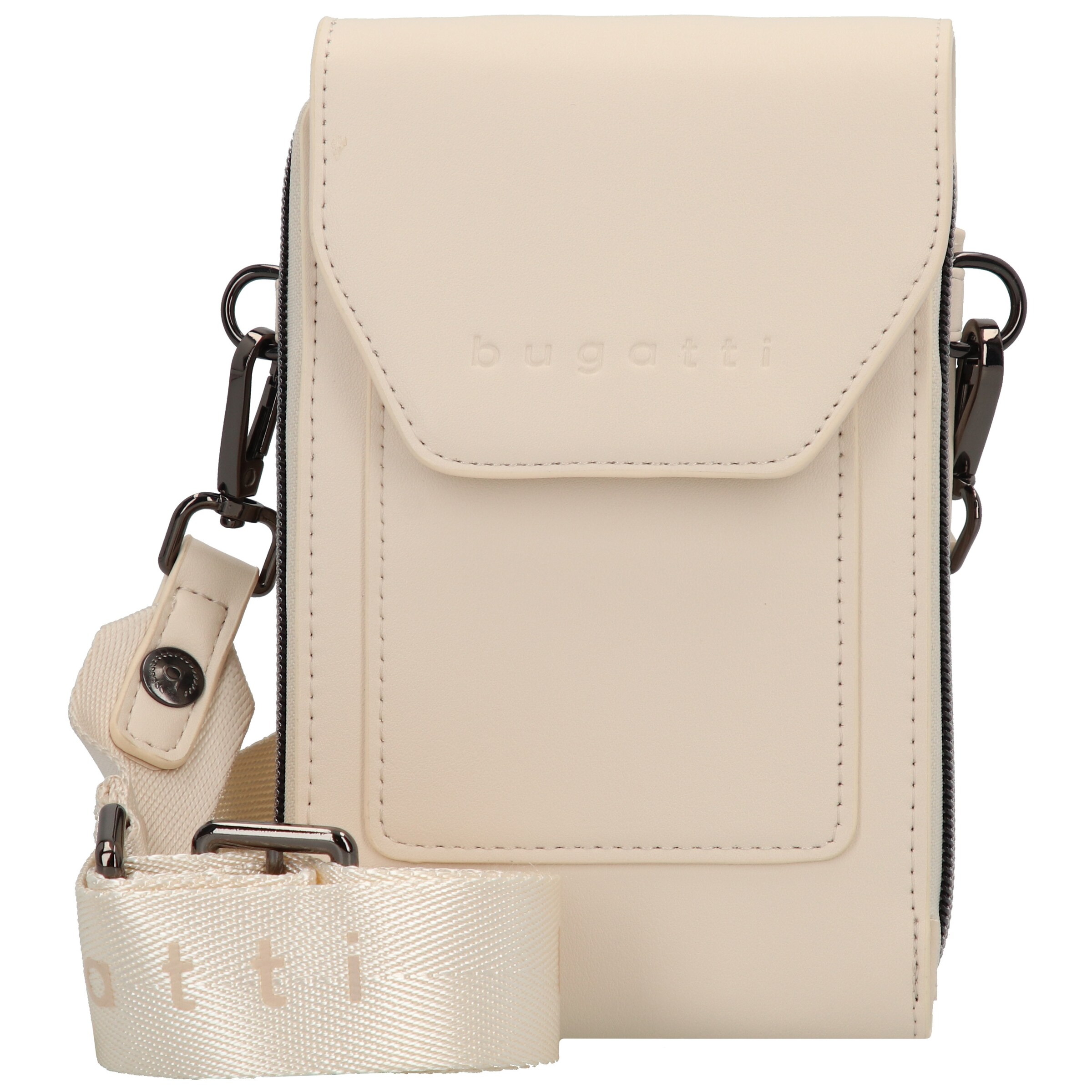 Protection pour smartphone 'Almata' bugatti en beige : devant