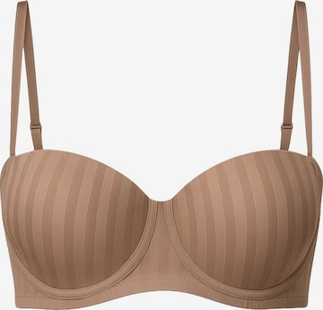 C&City Bandeau BH in Braun: Vorderseite