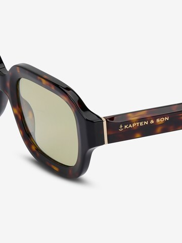 Kapten & Son Okulary przeciwsłoneczne 'Biarritz' w kolorze brązowy