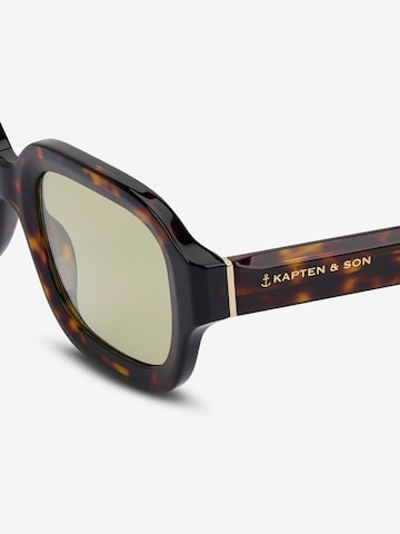 Lunettes de soleil 'Biarritz' Kapten & Son en marron