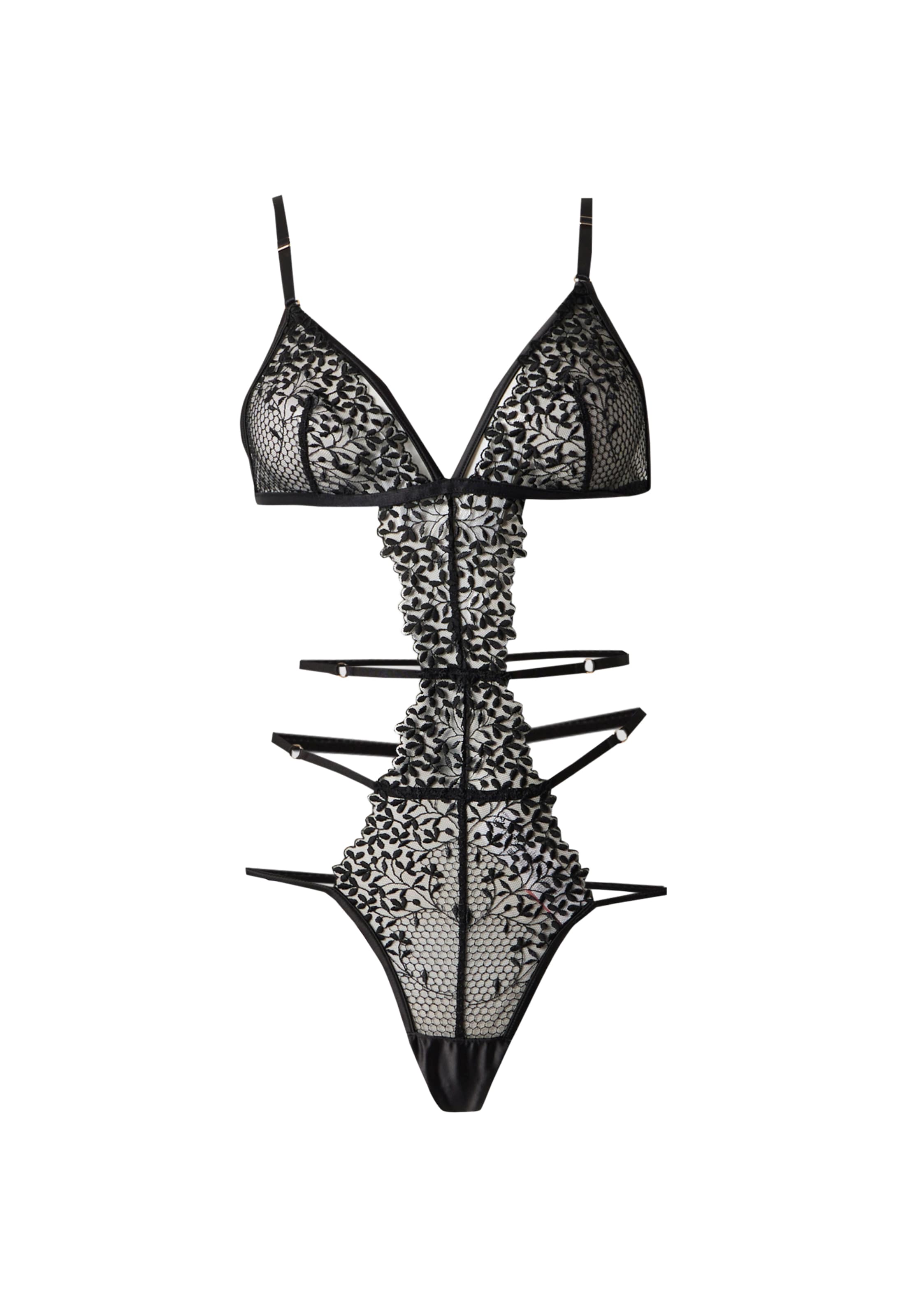 Hunkemöller Bodysuit 'Kristina' in XS in Black, Item view