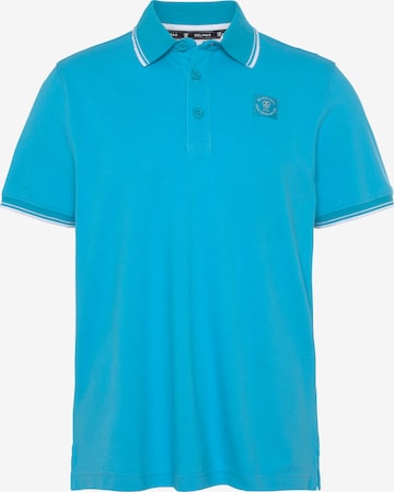 DELMAO Poloshirt in Blau: Vorderseite