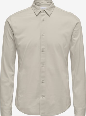 Camicia 'ONSROBIN' di Only & Sons in grigio: frontale