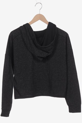 ONLY Sweatshirt & Zip-Up Hoodie in L in Black