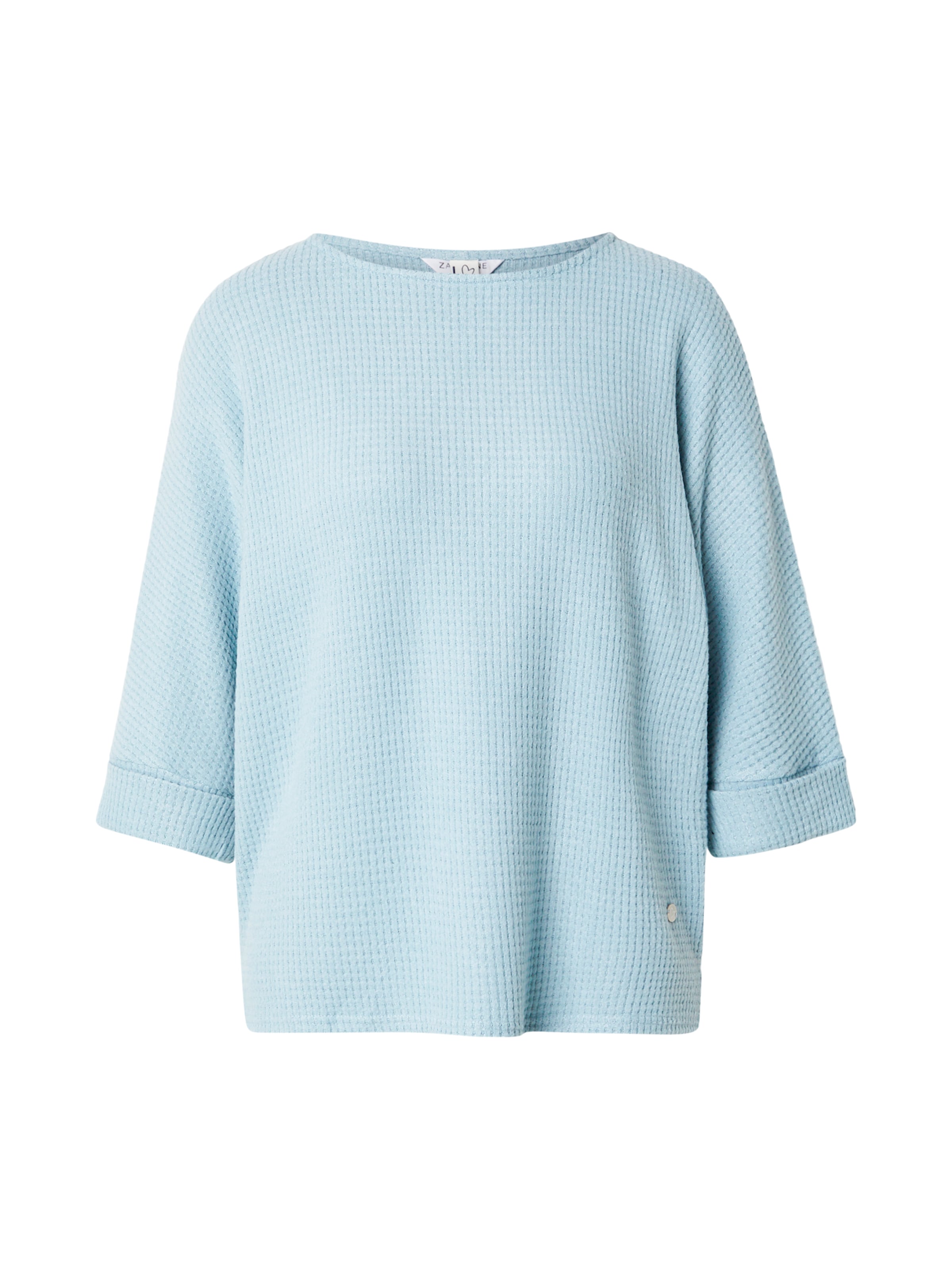 ZABAIONE Тениска 'Pe44tula' в синьо: отпред