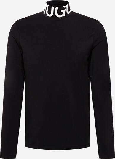 HUGO Camiseta 'Dardini' en negro / blanco, Vista del producto