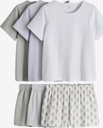 Shorty The Set en bleu : devant
