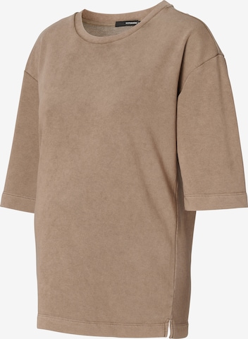 Supermom Shirt in Bruin: voorkant