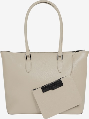 Cabas Cluty en beige : devant