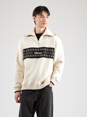 Sweat-shirt 'Sheridan' ELLESSE en blanc : devant