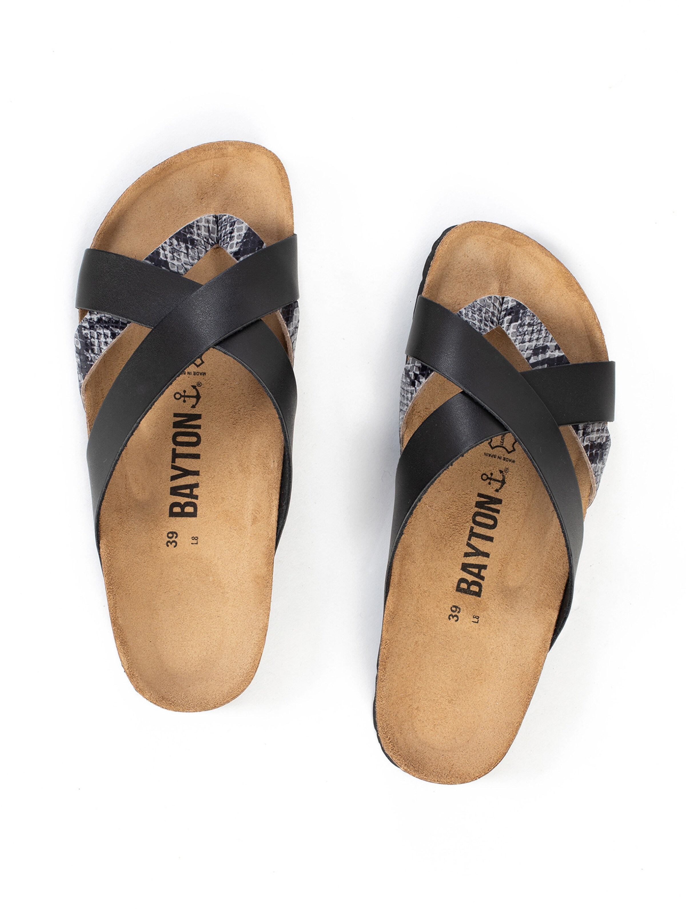 Bayton Pantolette 'Alava' in Schwarz