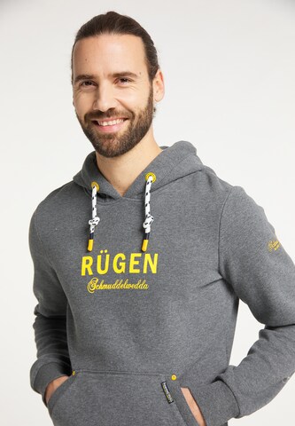 Schmuddelwedda Sweatshirt 'Rügen' in Grey