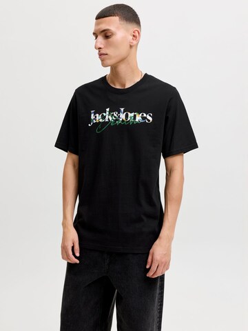 Maglietta 'JJTom' di JACK & JONES in nero: frontale