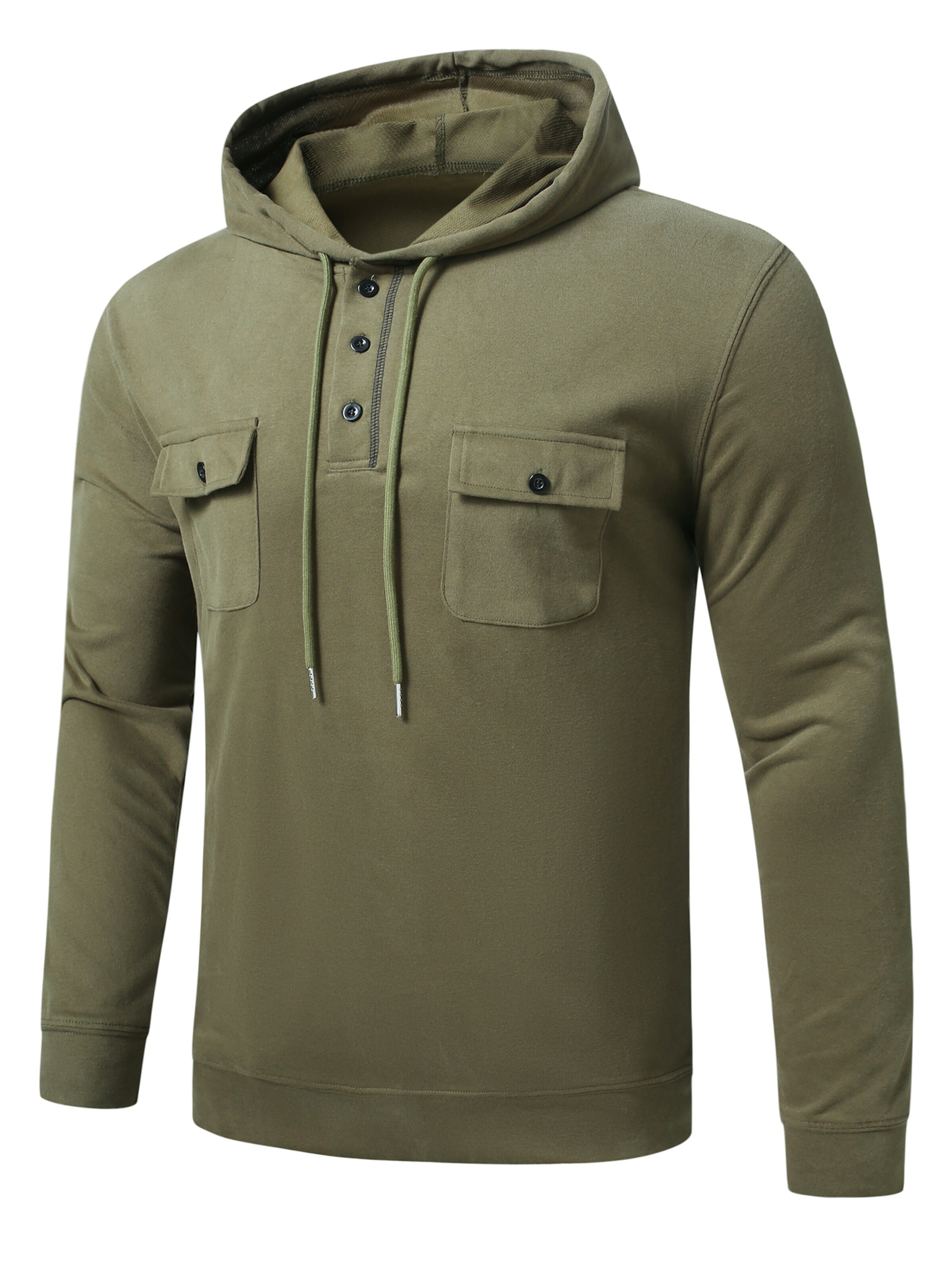 YOUTHUP Athletic Sweatshirt in Green