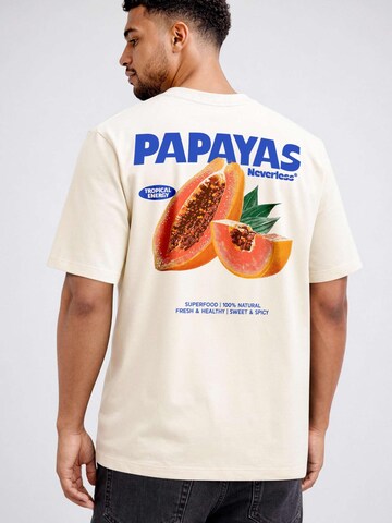 Neverless Shirt 'Papaya'‌‌‌‌‌‌‌‌‌‌ in Beige