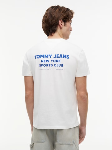 Tommy Jeans Bluser & t-shirts 'SPORTS CLUB' i hvid