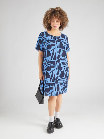 ONLY Carmakoma Dress 'CARLUX' in Blue: front