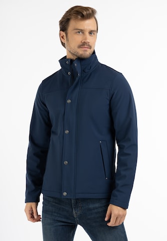 ICEBOUND Between-Season Jacket in Blue: front