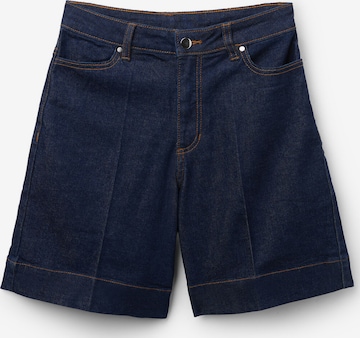 Tezenis Wide Leg Shorts in Blau: Vorderseite