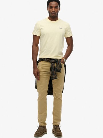 Maglietta 'Essential' di Superdry & Co in giallo