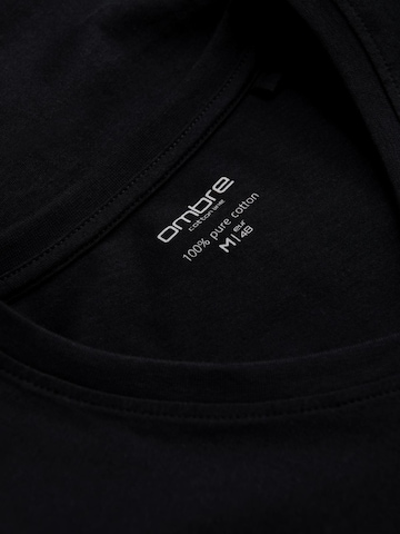 Ombre Shirt‌‌‌‌‌‌‌‌‌ in Schwarz