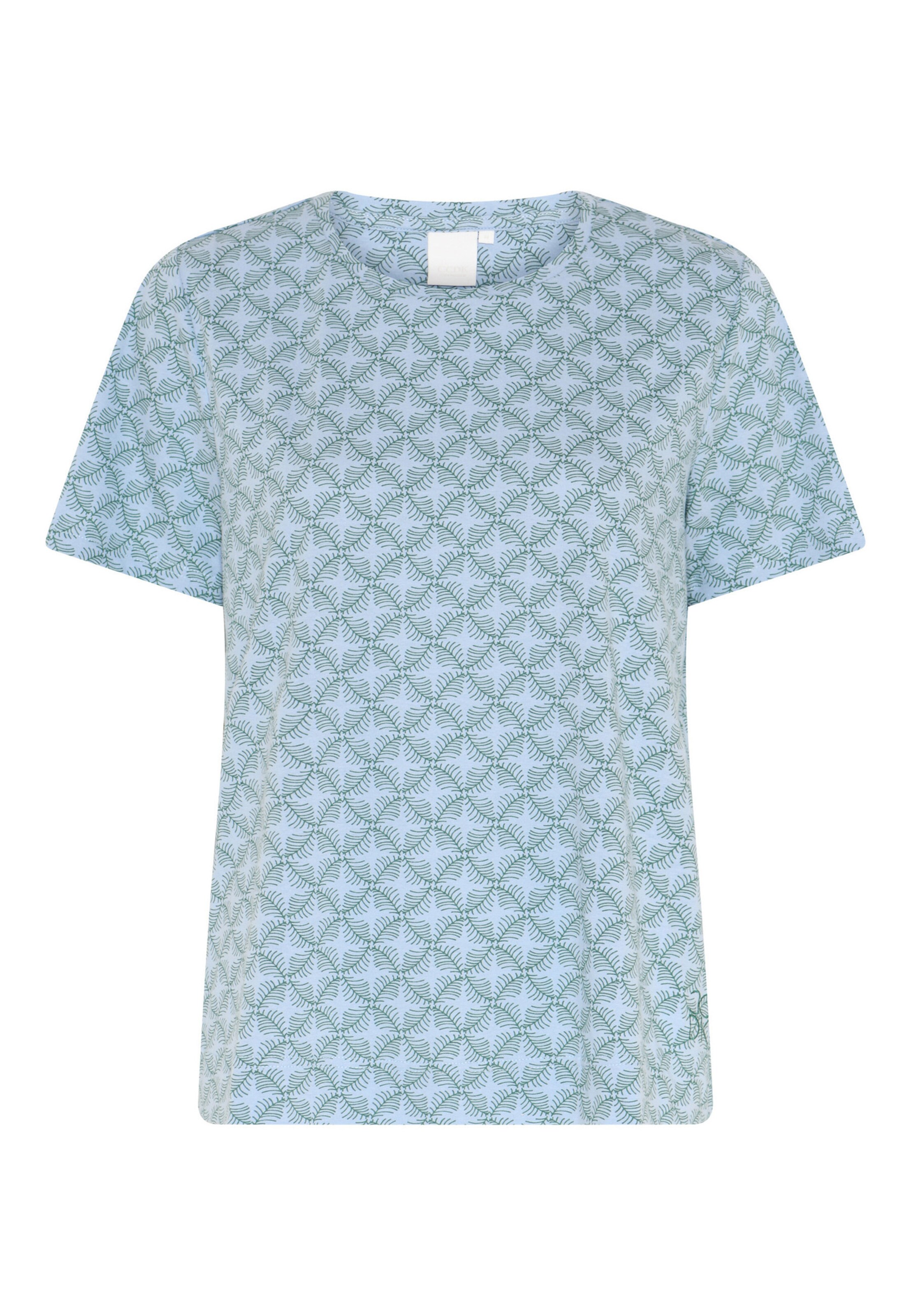 CC DK - Camiseta para dormir 'Janis' en azul: frente