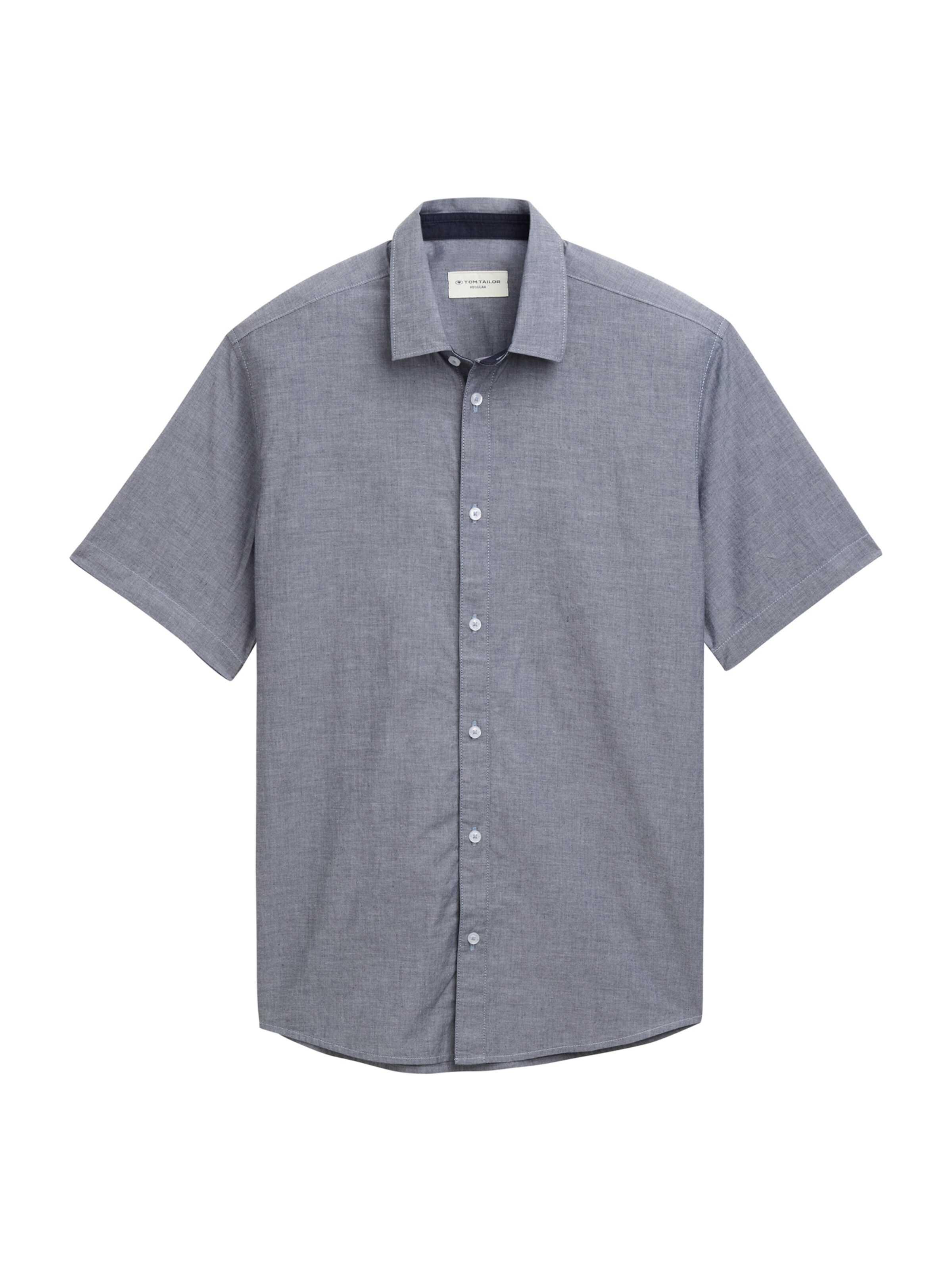 TOM TAILOR Рубашка в Синий: спереди