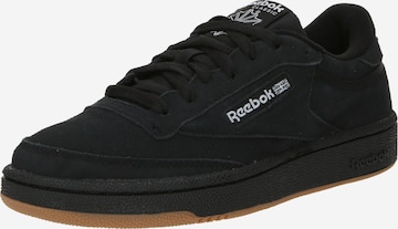 Sneaker low 'CLUB C 85' de la Reebok pe negru: față