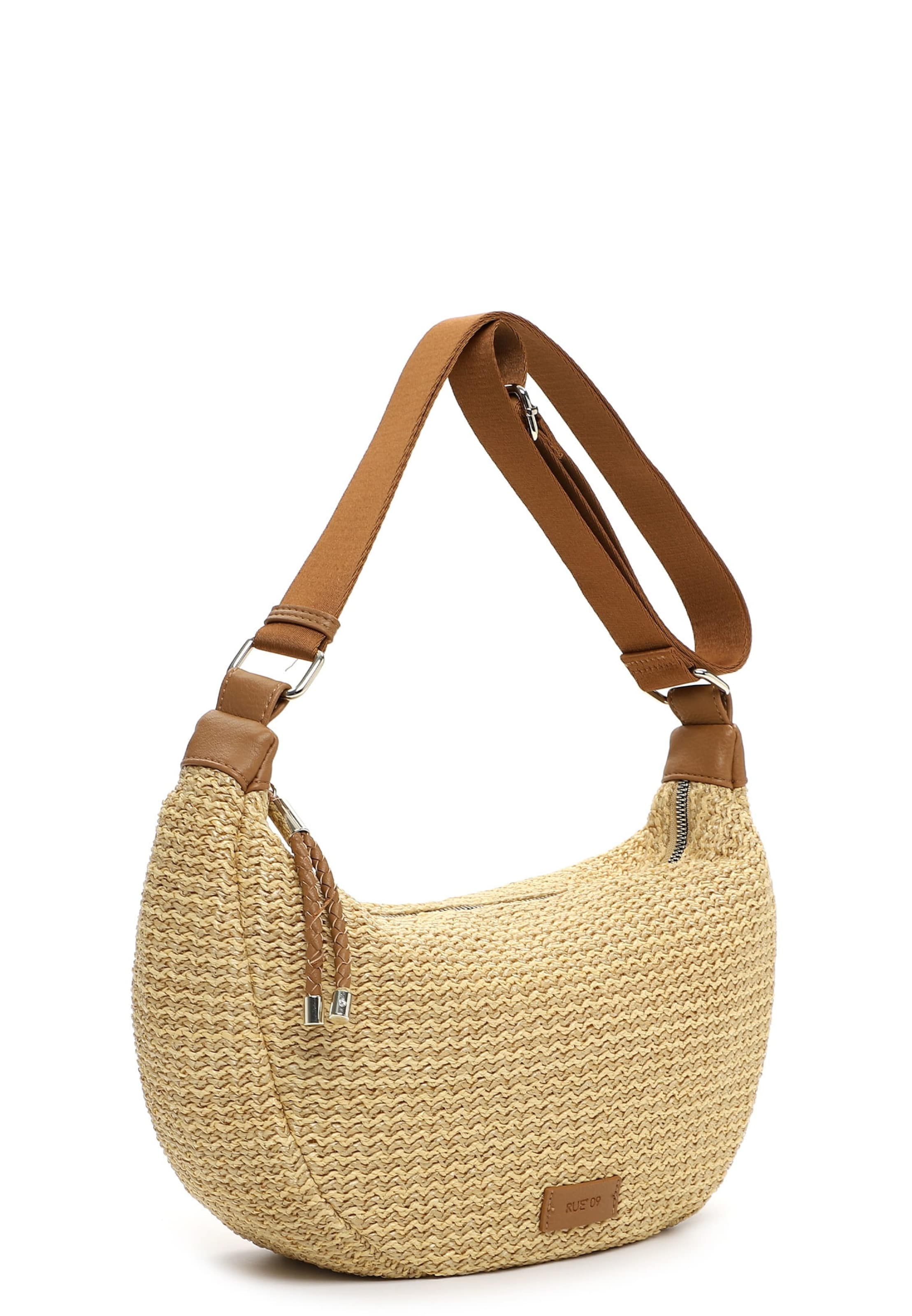 Borsa a spalla ' E&N Bayonne RUE 09 ' di Emily & Noah in beige