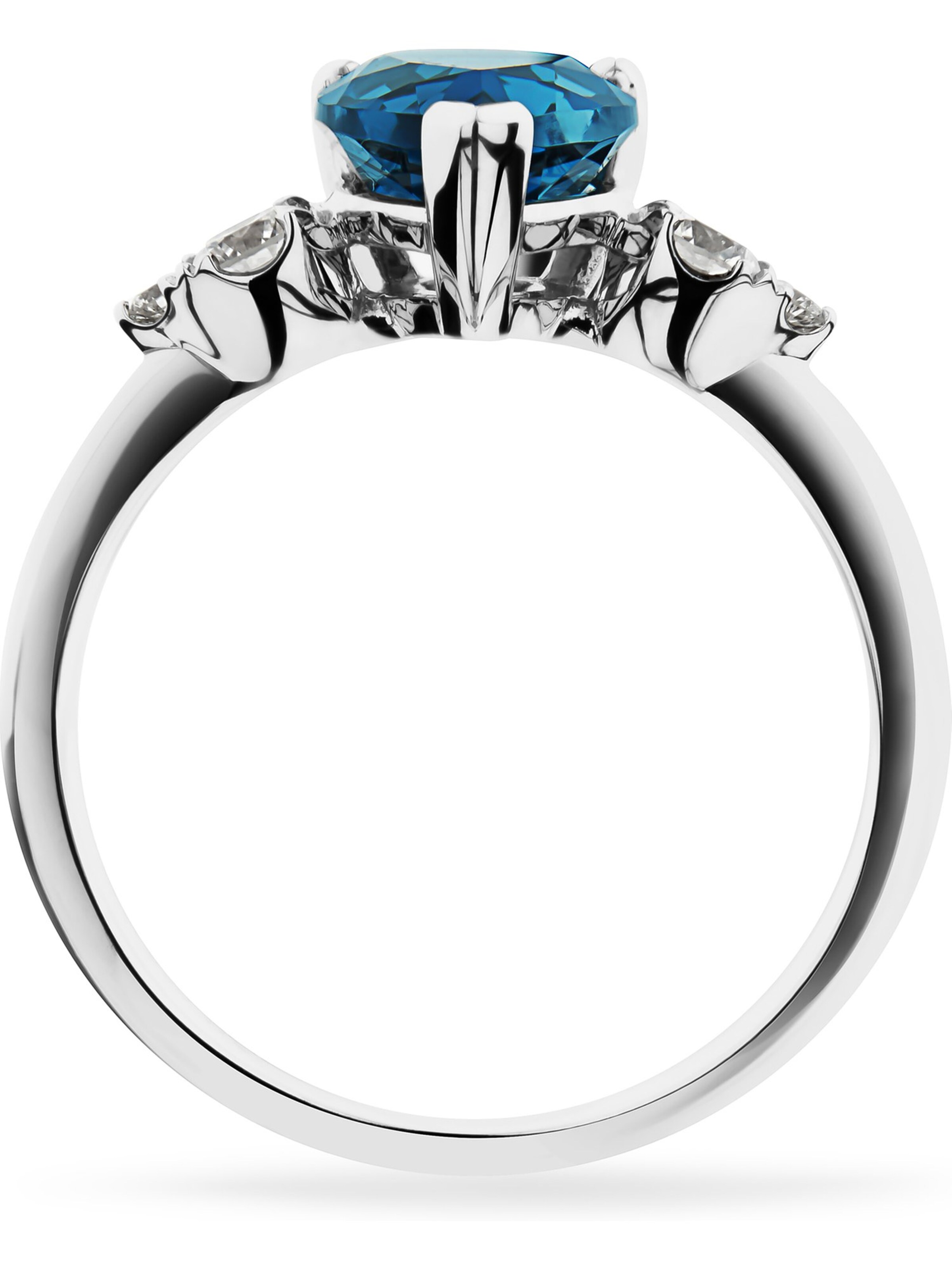 CHRIST Ring in Blau