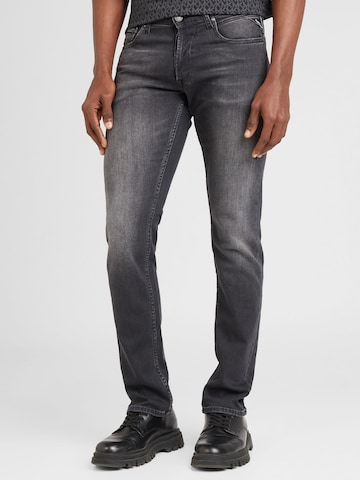 REPLAY Slimfit Jeans 'GROVER' in Grau: predná strana