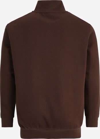 Jack & Jones Plus Sweatshirt 'VESTERBRO' i brun